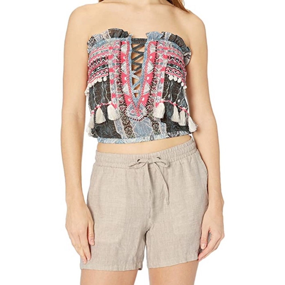 Ramy Brook Women's Embroidered Alessia top NWT XS